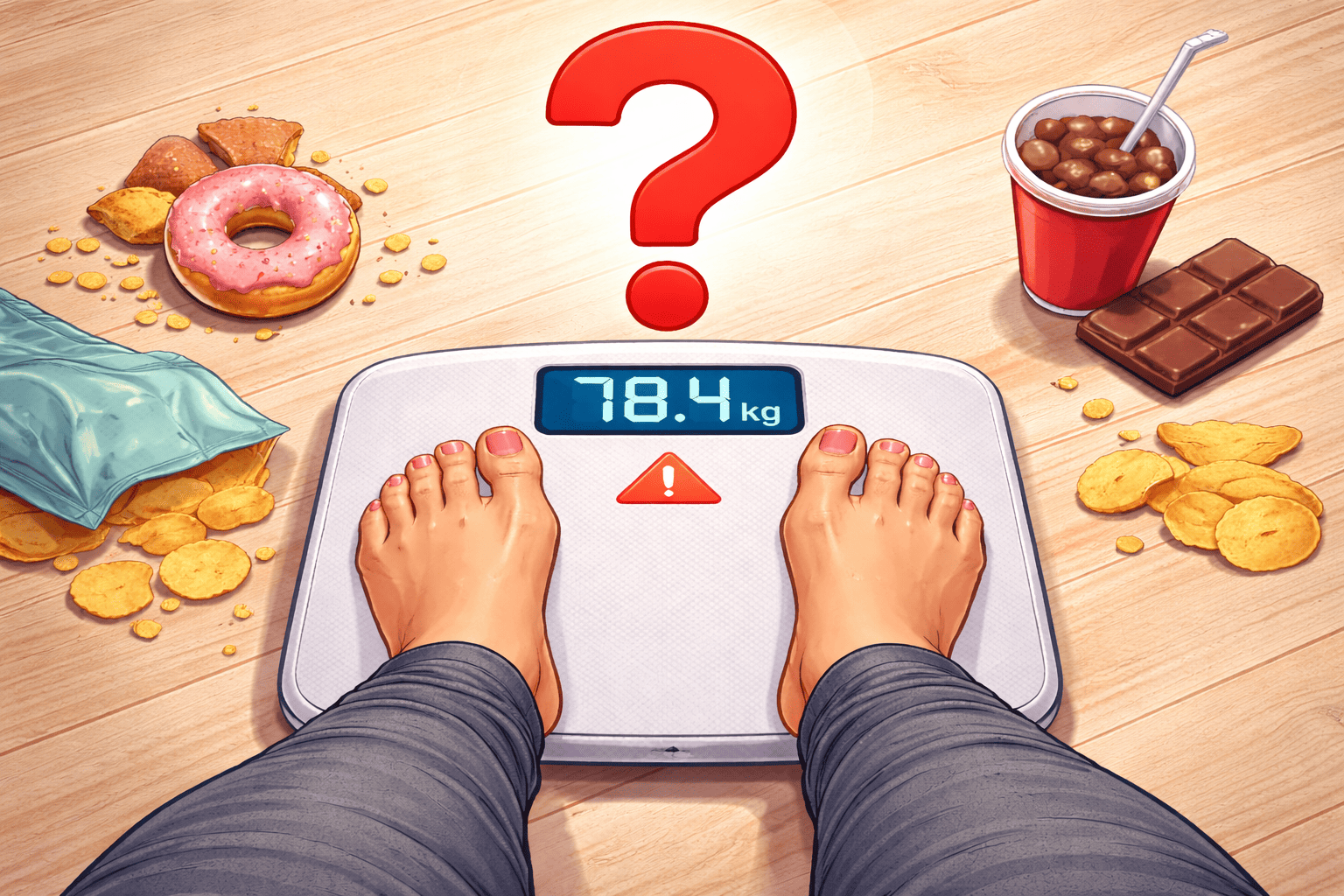 pourquoi grossit on ?